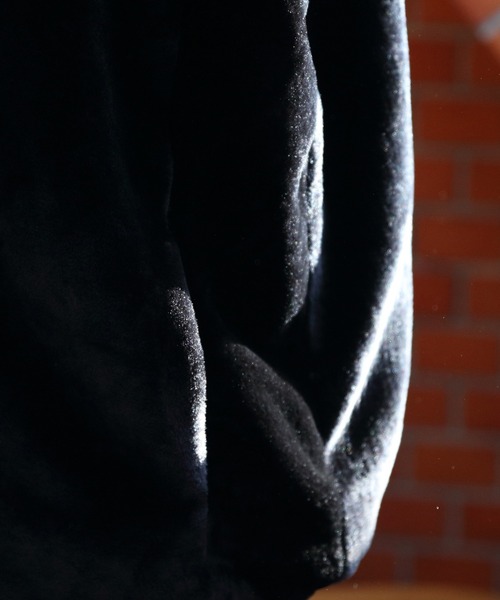 ８(eight)（エイト）の「ファー切替ＭＡー1ジャケット（MA-1・メンズ・アイボリー/カーキ/ブラック・MEDIUM/LARGE）」の16枚目の写真