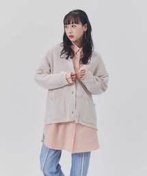 【BACK NUMBER】畦ニットカーデ