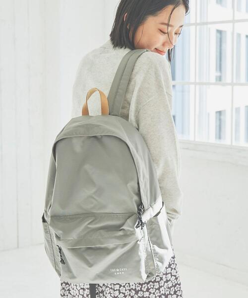 the case(ザケース)の「THE CASE(ザ ケース)別注デイパック(バックパック/リュック・レディース・ブラック/グレー・FREE)」の3枚目の写真