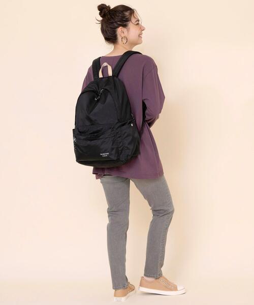 the case(ザケース)の「THE CASE(ザ ケース)別注デイパック(バックパック/リュック・レディース・ブラック/グレー・FREE)」の20枚目の写真