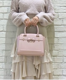 アクセントリボントートバッグ