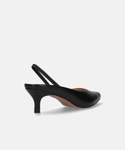 MAMIAN(マミアン)の「ポインテッドトゥ Vカット バックバンドミュール (5.0cmヒール)(パンプス・レディース・グレイッシュベージュ/ホワイト/ブラック/ドット/ブラック系その他・M/L/LL/S)」の15枚目の写真