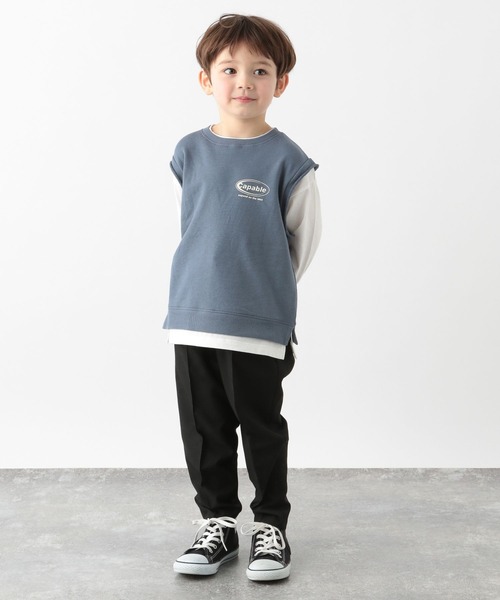 GLOBAL WORK（グローバルワーク）の「ヘビロッTEEベストレイヤー/162592（その他トップス・キッズ・サックスブルー/ブラック・110cm/130cm/150cm/140cm/160cm/100cm/120cm）」の10枚目の写真