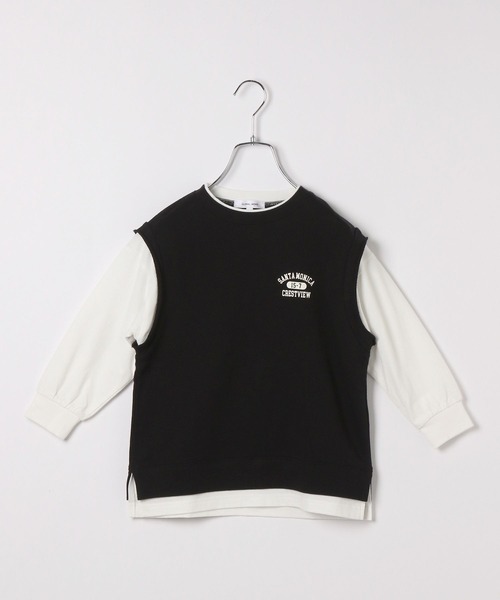 GLOBAL WORK（グローバルワーク）の「ヘビロッTEEベストレイヤー/162592（その他トップス・キッズ・サックスブルー/ブラック・110cm/130cm/150cm/140cm/160cm/100cm/120cm）」の13枚目の写真