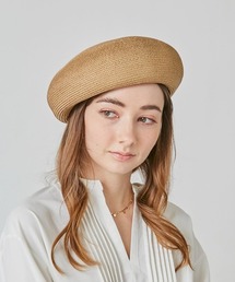 Chapeau d' O（シャポードオー）の「Chapeau d' O  Silk Braid Beret（ハンチング/ベレー帽・レディース）」