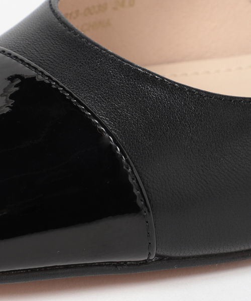 SLOBE IENA(スローブイエナ)の「《追加》SLOBE バックストラップパンプス(パンプス・レディース・ベージュ/ブラック・22.5cm/23cm/23.5cm/24cm/24.5cm/25cm)」の16枚目の写真