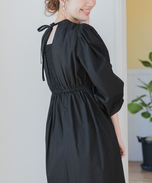 新品♪ サニーレーベル23SS上品きれい色スモッキングワンティアードワンピース♪ URBAN RESEARCH Sonny Label（アーバンリサーチサニーレーベル