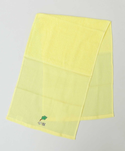 A.M.S.（エーエムエス）の「サ道 日本製 今治産 刺繍入り サウナ用 フェイスタオル（タオル・メンズ・イエロー/ブルー/グレー・FREE）」の14枚目の写真