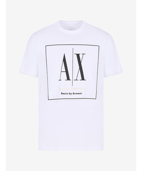 ARMANI EXCHANGE（アルマーニエクスチェンジ）の「【A|X アルマーニ エクスチェンジ】A|Xロゴ　半袖クルーネックTシャツ/REGULAR（Tシャツ/カットソー・メンズ・ホワイト/ブラック・MEDIUM/LARGE/SMALL/X-LARGE/X-SMALL）」の3枚目の写真