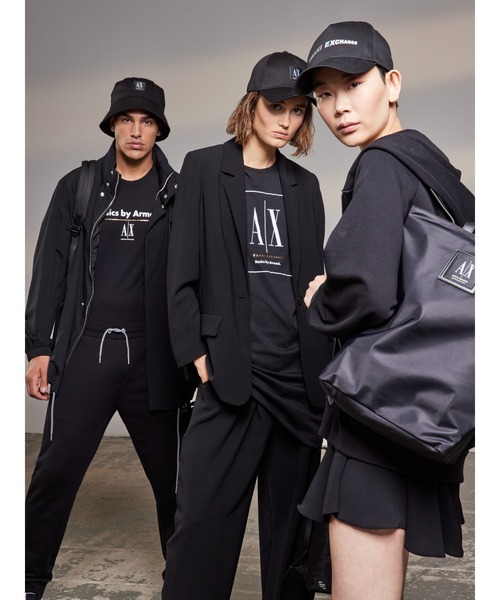 ARMANI EXCHANGE（アルマーニエクスチェンジ）の「【A|X アルマーニ エクスチェンジ】A|Xロゴ　半袖クルーネックTシャツ/REGULAR（Tシャツ/カットソー・メンズ・ホワイト/ブラック・MEDIUM/LARGE/SMALL/X-LARGE/X-SMALL）」の14枚目の写真