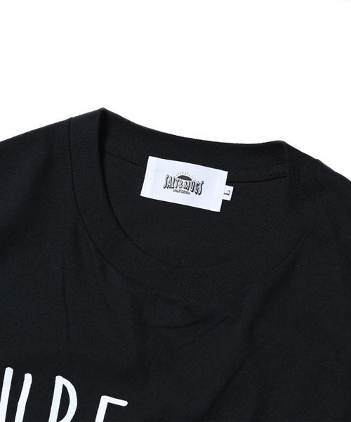 SALT&MUGS(ソルトアンドマグス)の「SURF/SKATE TEE(Tシャツ/カットソー・メンズ・ブラック/ホワイト・MEDIUM/LARGE/SMALL/X-LARGE)」の4枚目の写真