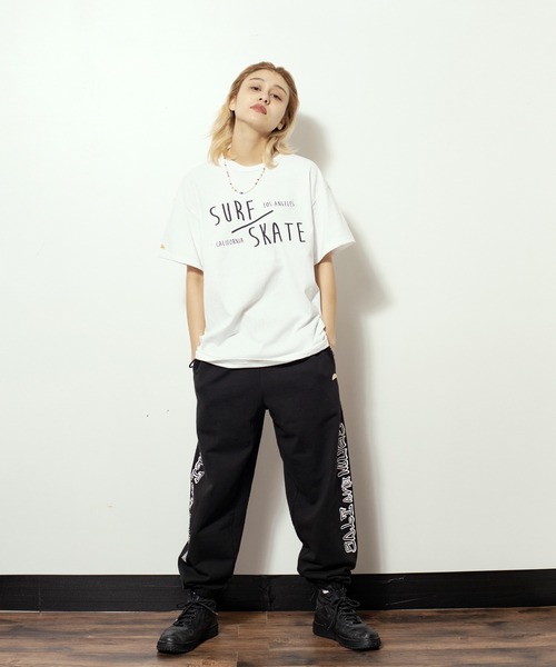 SALT&MUGS(ソルトアンドマグス)の「SURF/SKATE TEE(Tシャツ/カットソー・メンズ・ブラック/ホワイト・MEDIUM/LARGE/SMALL/X-LARGE)」の9枚目の写真