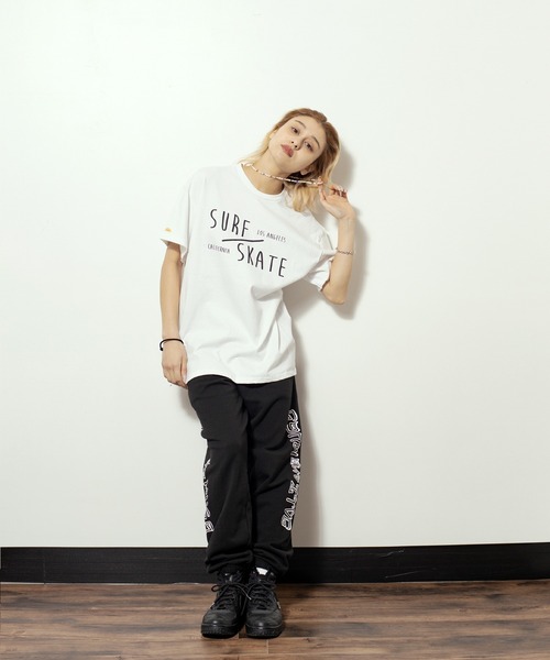 SALT&MUGS(ソルトアンドマグス)の「SURF/SKATE TEE(Tシャツ/カットソー・メンズ・ブラック/ホワイト・MEDIUM/LARGE/SMALL/X-LARGE)」の8枚目の写真