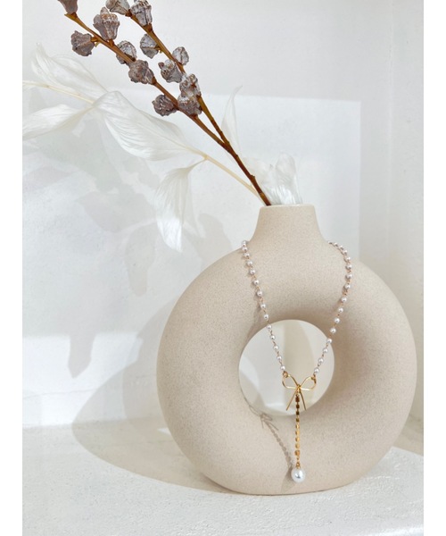 JUMELLE(ジュメロ)の「リボンチェーンチョーカー(チョーカー・レディース・ゴールド・FREE)」の9枚目の写真