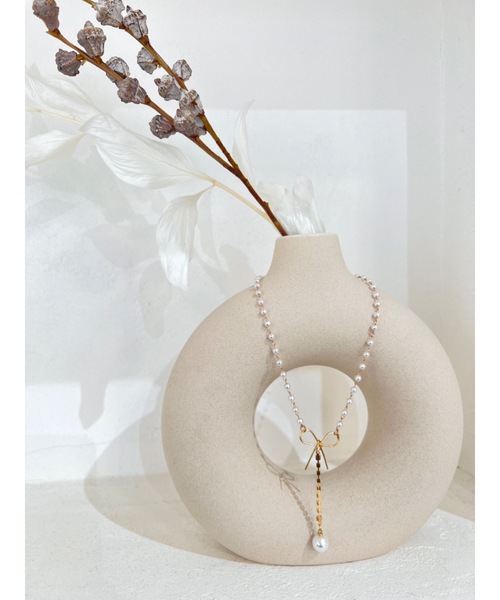 JUMELLE(ジュメロ)の「リボンチェーンチョーカー(チョーカー・レディース・ゴールド・FREE)」の10枚目の写真