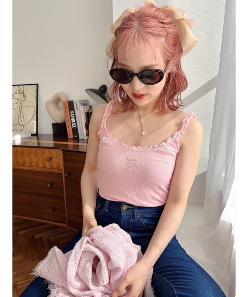 JUMELLE(ジュメロ)の「リボンチェーンチョーカー(チョーカー・レディース・ゴールド・FREE)」の5枚目の写真