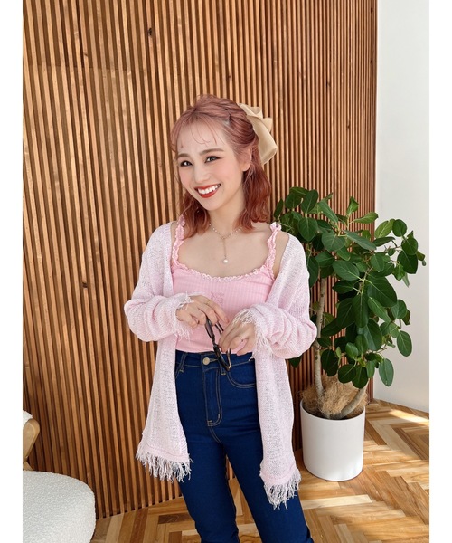 JUMELLE(ジュメロ)の「リボンチェーンチョーカー(チョーカー・レディース・ゴールド・FREE)」の6枚目の写真