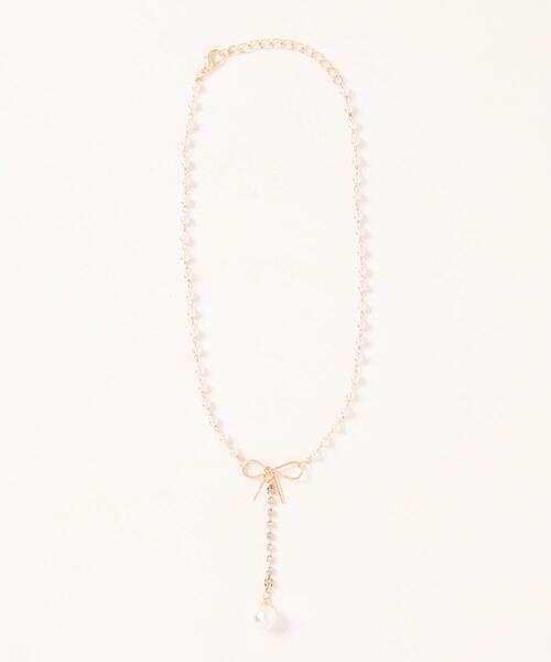 JUMELLE(ジュメロ)の「リボンチェーンチョーカー(チョーカー・レディース・ゴールド・FREE)」の14枚目の写真