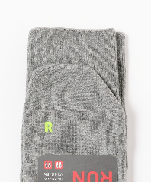 FALKE（ファルケ）の「FALKE / RUN SOCKS（ソックス/靴下・メンズ・ブラック/ホワイト/ライトグレー/チャコールグレー・39-41/42-43）」の6枚目の写真