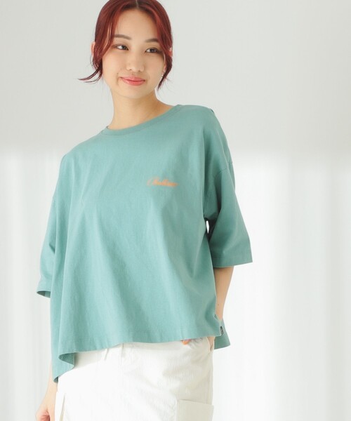 PENDLETON(ペンドルトン)の「PENDLETON / バックプリント Tシャツ(Tシャツ/カットソー・レディース・ミント/ネイビー/オフホワイト・ONE SIZE)」の3枚目の写真