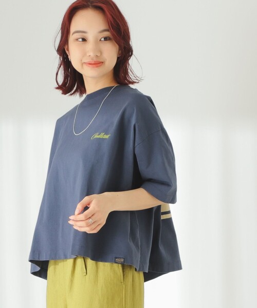 PENDLETON(ペンドルトン)の「PENDLETON / バックプリント Tシャツ(Tシャツ/カットソー・レディース・ミント/ネイビー/オフホワイト・ONE SIZE)」の15枚目の写真