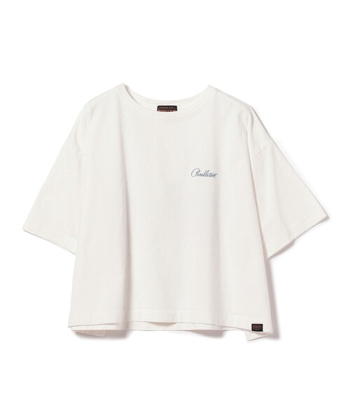 PENDLETON(ペンドルトン)の「PENDLETON / バックプリント Tシャツ(Tシャツ/カットソー・レディース・ミント/ネイビー/オフホワイト・ONE SIZE)」の19枚目の写真