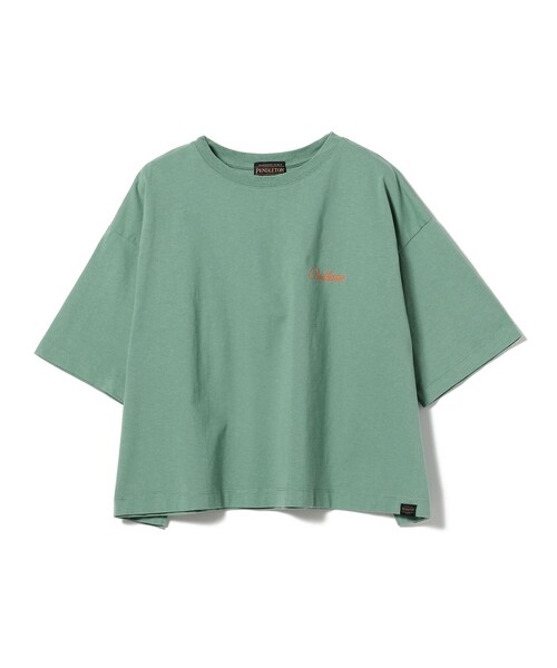 PENDLETON(ペンドルトン)の「PENDLETON / バックプリント Tシャツ(Tシャツ/カットソー・レディース・ミント/ネイビー/オフホワイト・ONE SIZE)」の21枚目の写真