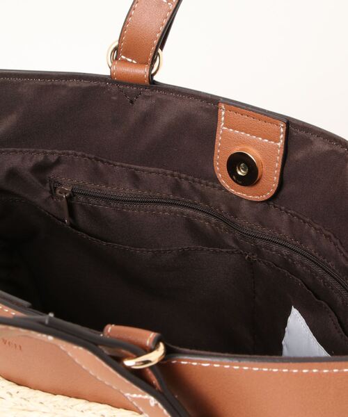 maison vert(メゾンヴェール)の「【maison vert/メゾンヴェール】2WAYトートバッグ/#MV-32(トートバッグ・レディース・ベージュ/アイボリー・FREE)」の4枚目の写真