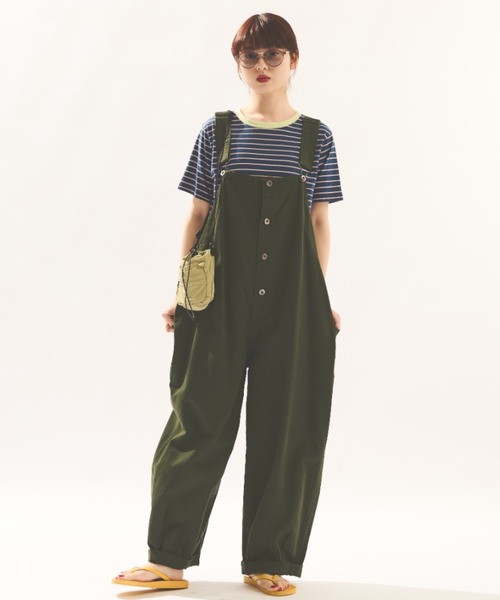 MERLOT(メルロー)の「カラフルボーダーTシャツ(Tシャツ/カットソー・レディース・ネイビー/モカ/オレンジ・FREE)」の17枚目の写真