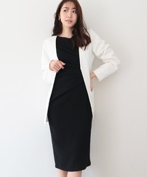 AMBIENT（アンビエント）の「Vネックペンシルドレス（ドレス）」 - WEAR