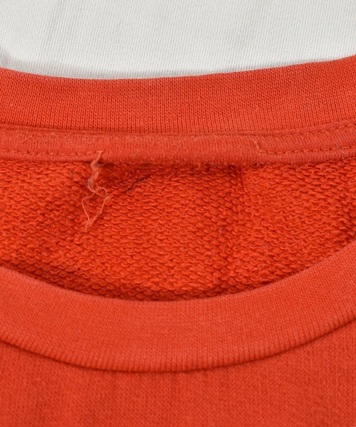 adidas（アディダス）の「【ヴィンテージ古着】adidas / アディダス トレフォイルロゴプリント クルーネックスウェット（スウェット・メンズ・オレンジ・LARGE）」の4枚目の写真