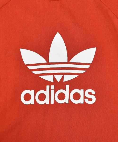 adidas（アディダス）の「【ヴィンテージ古着】adidas / アディダス トレフォイルロゴプリント クルーネックスウェット（スウェット・メンズ・オレンジ・LARGE）」の3枚目の写真
