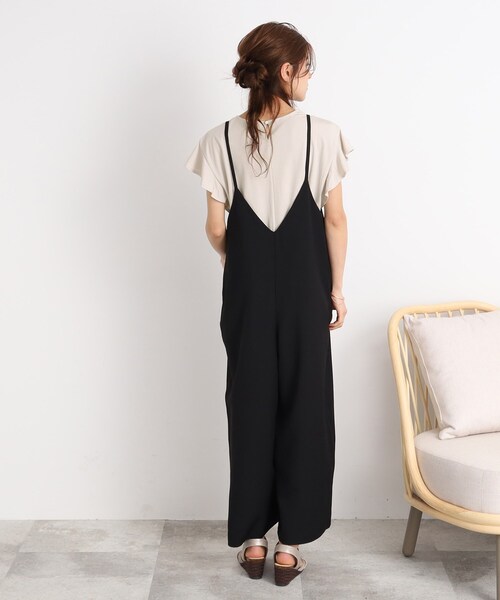 DRESKIP（ドレスキップ）の「◆【接触冷感】女性らしく好印象◎お袖ラッフル トップス（Tシャツ/カットソー・レディース・ブラック/ライトベージュ/ライトブルー/オフホワイト・02/03/04）」の20枚目の写真