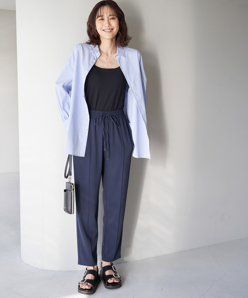 ROPE' PICNIC（ロペピクニック）の「カップ付きインナーキャミソール（キャミソール・レディース・ベージュ系その他/ブラック・38/40）」の20枚目の写真