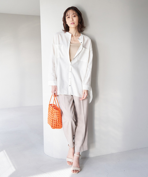 ROPE' PICNIC（ロペピクニック）の「カップ付きインナーキャミソール（キャミソール・レディース・ベージュ系その他/ブラック・38/40）」の9枚目の写真