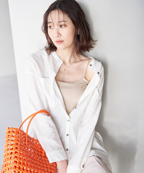 ROPE' PICNIC（ロペピクニック）の「カップ付きインナーキャミソール（キャミソール・レディース・ベージュ系その他/ブラック・38/40）」の21枚目の写真