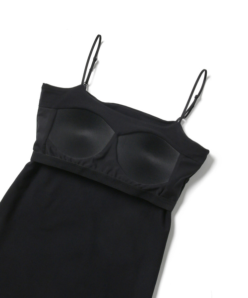 ROPE' PICNIC（ロペピクニック）の「カップ付きインナーキャミソール（キャミソール・レディース・ベージュ系その他/ブラック・38/40）」の17枚目の写真