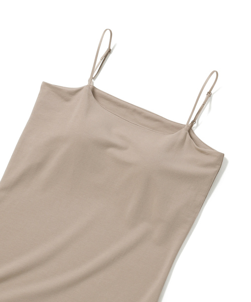 ROPE' PICNIC（ロペピクニック）の「カップ付きインナーキャミソール（キャミソール・レディース・ベージュ系その他/ブラック・38/40）」の13枚目の写真