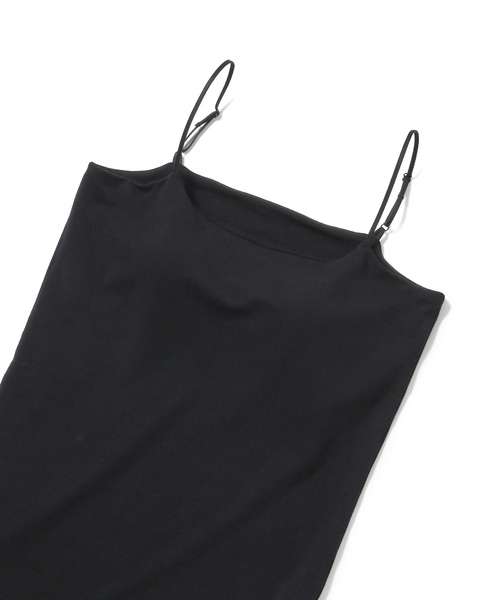 ROPE' PICNIC（ロペピクニック）の「カップ付きインナーキャミソール（キャミソール・レディース・ベージュ系その他/ブラック・38/40）」の5枚目の写真