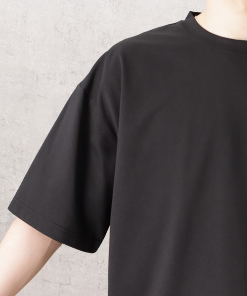 CAPTAIN STAG(キャプテンスタッグ)の「CAPTAIN STAG キャプテンスタッグ ポンチ素材 バックギアショートスリーブTシャツ(Tシャツ/カットソー・メンズ・ホワイト/ブラック/ブルー・M/L/XL)」の13枚目の写真