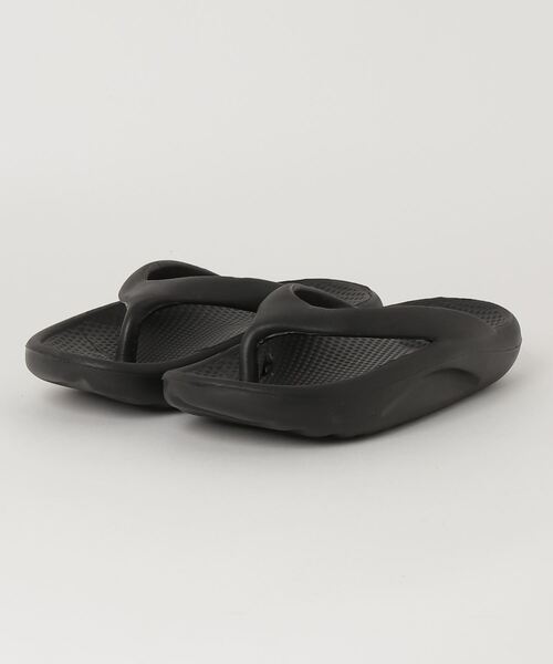 AAA+（サンエープラス）の「軽量厚底 リカバリートングサンダル　ユニセックス（サンダル・レディース・ブラック/ホワイト/ベージュ・38/40/46/36/42/44）」の7枚目の写真