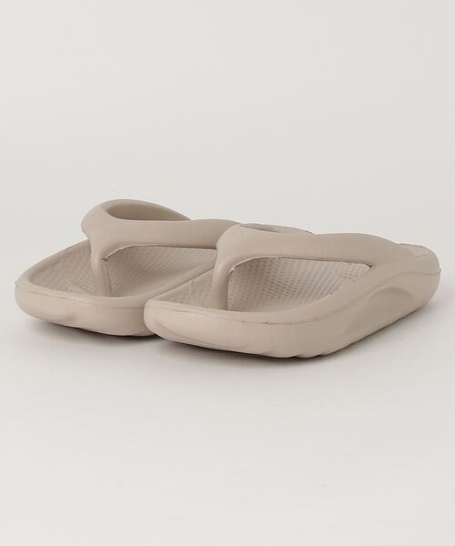 AAA+（サンエープラス）の「軽量厚底 リカバリートングサンダル　ユニセックス（サンダル・レディース・ブラック/ホワイト/ベージュ・38/40/46/36/42/44）」の8枚目の写真