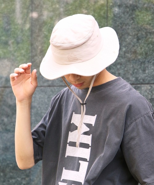 Franklin Climbing（フランクリンクライミング）の「【Franklin Climbing】 サファリハット（ハット・レディース・ブラック/サンドベージュ・ONE SIZE）」の13枚目の写真