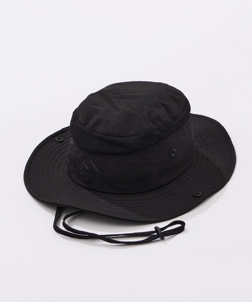 Franklin Climbing（フランクリンクライミング）の「【Franklin Climbing】 サファリハット（ハット・レディース・ブラック/サンドベージュ・ONE SIZE）」の4枚目の写真