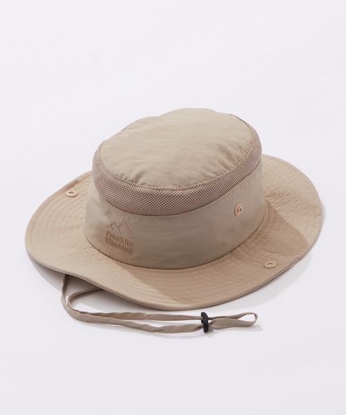 Franklin Climbing（フランクリンクライミング）の「【Franklin Climbing】 サファリハット（ハット・レディース・ブラック/サンドベージュ・ONE SIZE）」の21枚目の写真