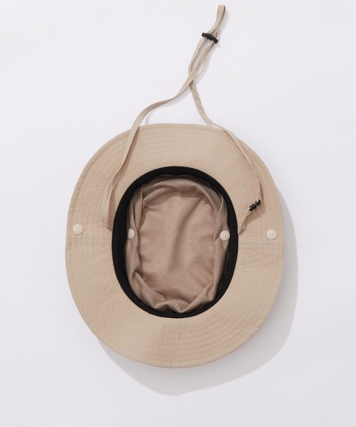 Franklin Climbing（フランクリンクライミング）の「【Franklin Climbing】 サファリハット（ハット・レディース・ブラック/サンドベージュ・ONE SIZE）」の7枚目の写真