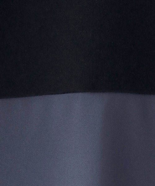 SITRY(シトリー)の「Cut georgette cloth switching T-shirt /カット ジョーゼット 布帛切り替え Tシャツ(Tシャツ/カットソー・メンズ・ブラック系その他/ブルー系その他/ベージュ/グレー/ブラック・M/L)」の14枚目の写真