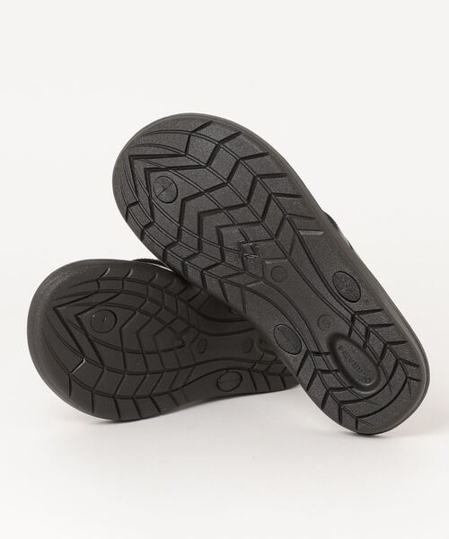 schott（ショット）の「【直営限定】×OKABASHI/オカバシ/Schott/ショット/Voyager/ボイジャー（サンダル・メンズ・ブラック・10/9）」の2枚目の写真