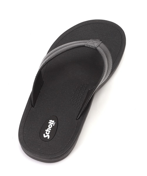 schott（ショット）の「【直営限定】×OKABASHI/オカバシ/Schott/ショット/Voyager/ボイジャー（サンダル・メンズ・ブラック・10/9）」の6枚目の写真