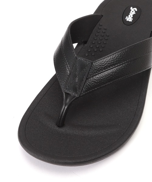 schott（ショット）の「【直営限定】×OKABASHI/オカバシ/Schott/ショット/Voyager/ボイジャー（サンダル・メンズ・ブラック・10/9）」の7枚目の写真